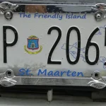 Person checking a car registration status online on a laptop beside registration papers and a phone